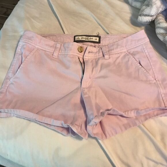 Light pink Abercrombie shorts sz 2 / 26 - Picture 1 of 1